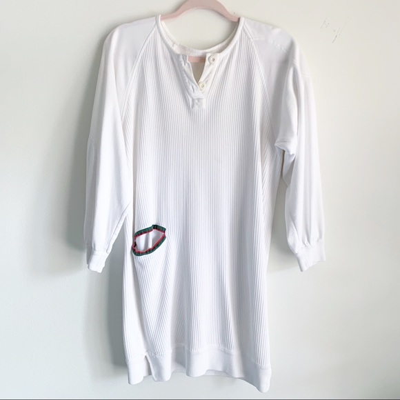 Gucci Dresses & Skirts - Vintage Gucci Sport White Sweater Tunic Authentic!